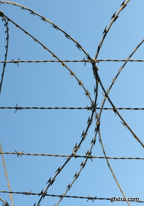 Barbed Wire - 5 UHQ JPEG