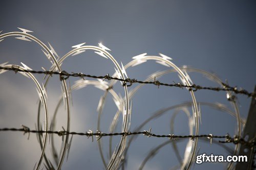 Barbed Wire - 5 UHQ JPEG