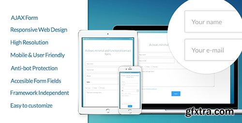 CodeCanyon - Vanilla Form v1.2.0 - Modern & Responsive Contact Form - 10447733