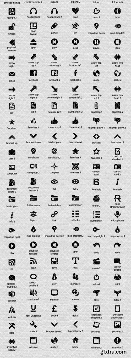 Vector 270 icons Mix