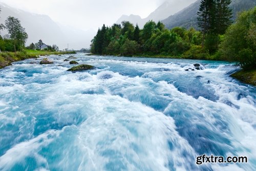 Collection of river around the world mountain city mountain river riverbed 25 HQ Jpeg