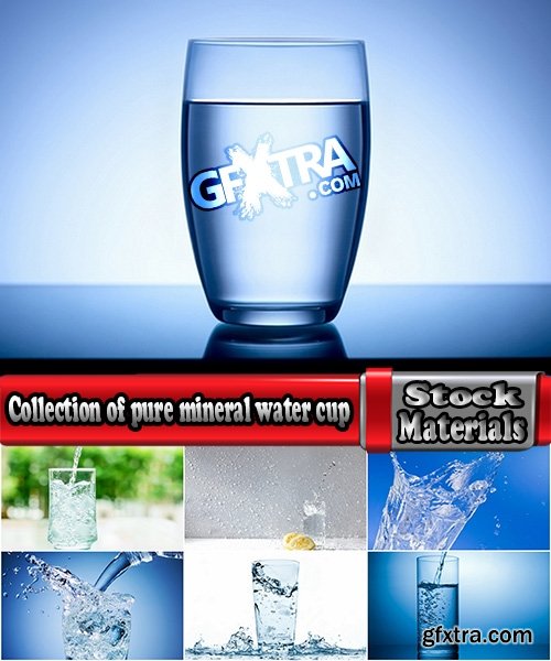 Collection of pure mineral water cup glass carafe splashes 25 HQ Jpeg