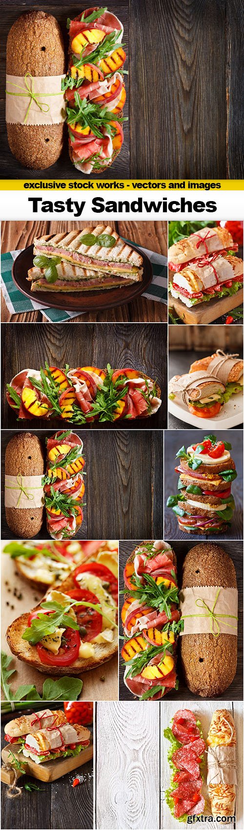 Tasty Sandwiches - 10x UHQ JPEG