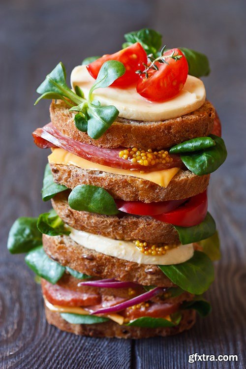 Tasty Sandwiches - 10x UHQ JPEG