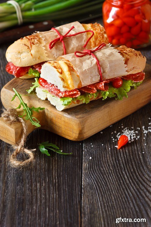 Tasty Sandwiches - 10x UHQ JPEG