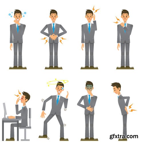 People Vector Set - 15x EPS