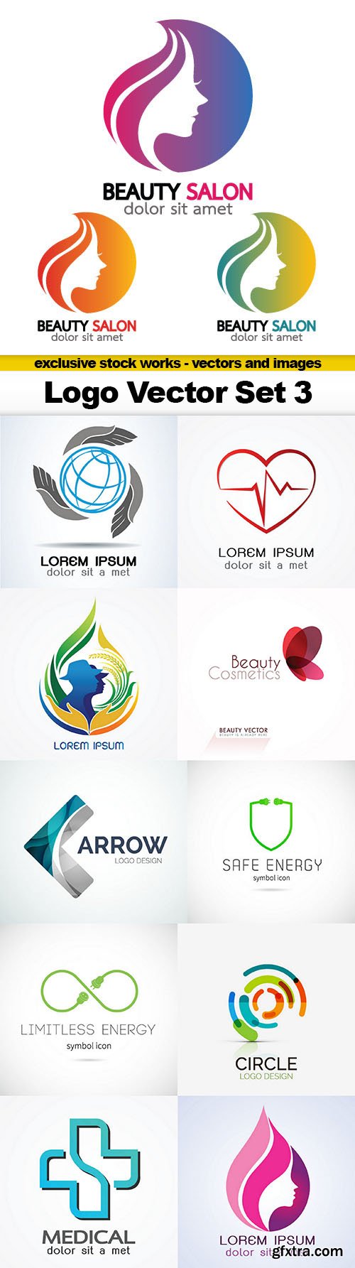 Logo Vector Set 3 - 11x EPS