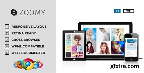 ThemeForest - Zoomy v1.20 - Professional Photography WordPress Theme - 6316419