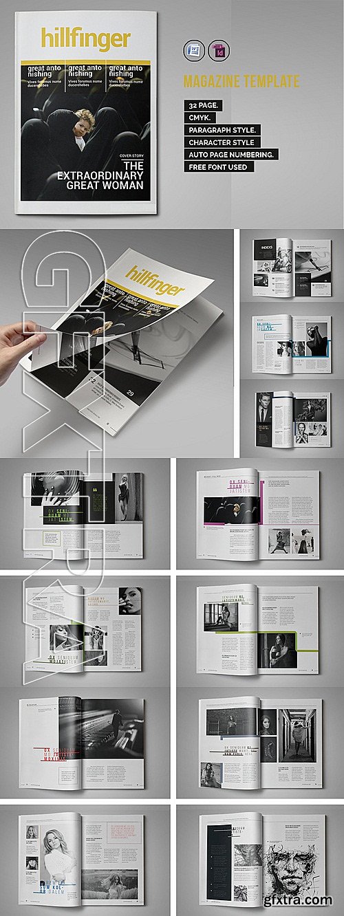 CM - Indesign Magazine Template 299953