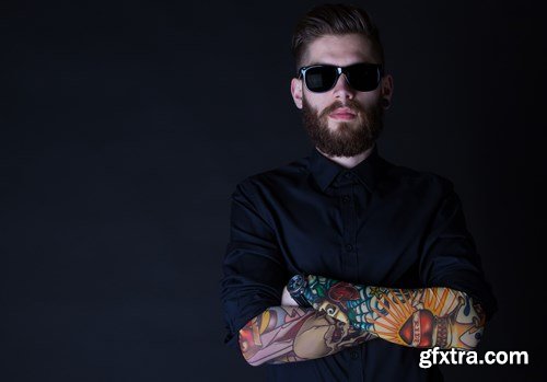 Stylish Hipster Man - 25x UHQ JPEG