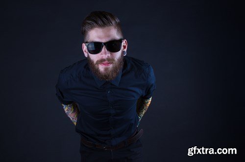 Stylish Hipster Man - 25x UHQ JPEG