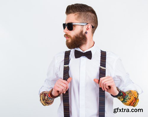 Stylish Hipster Man - 25x UHQ JPEG