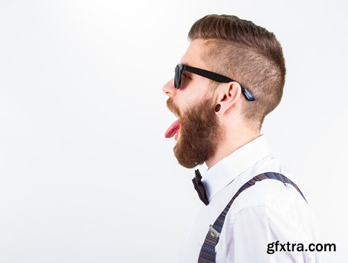 Stylish Hipster Man - 25x UHQ JPEG