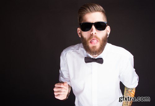 Stylish Hipster Man - 25x UHQ JPEG