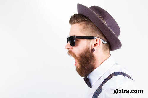 Stylish Hipster Man - 25x UHQ JPEG