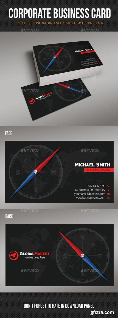 GraphicRiver - Corporate Business Card 10 - 10979580