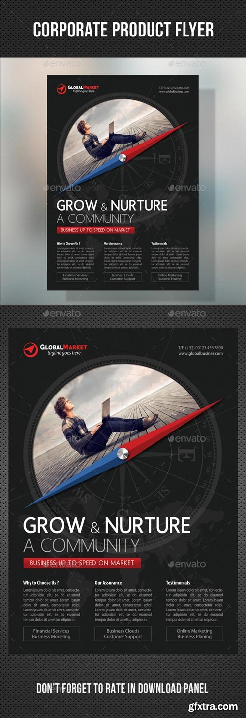 GraphicRiver - Corporate Business Flyer 04 - 11011724