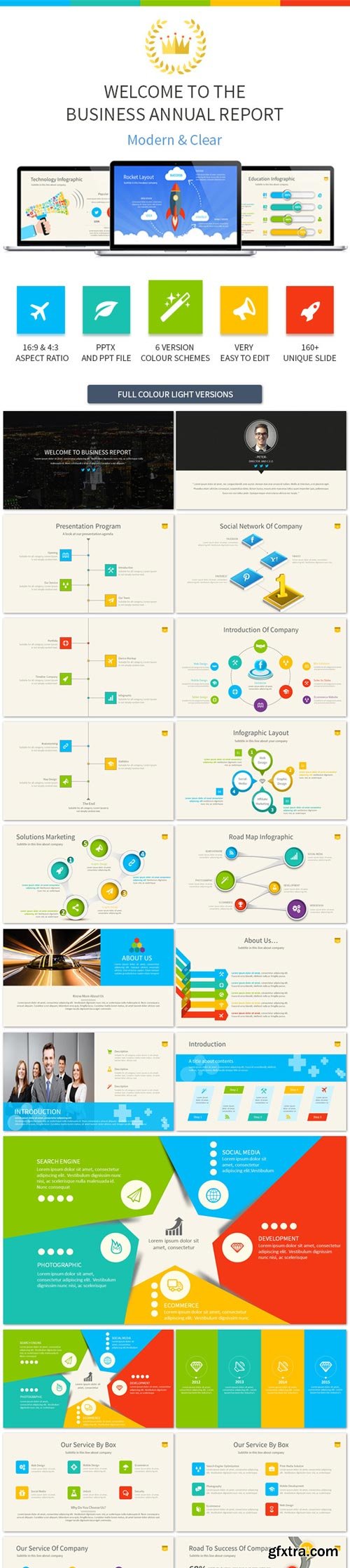 GraphicRiver - Business Annual Report Powerpoint Template - 11650815