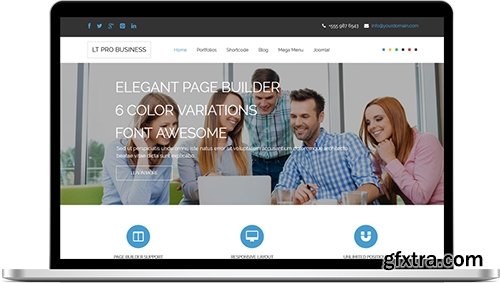 LTheme - LT Pro Business v1.0 - Premium Business Joomla 2.5 & 3.x Template