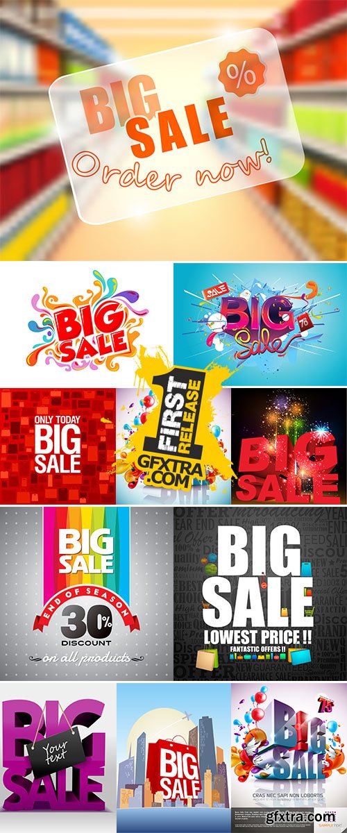 Stock Big Sale Vectors