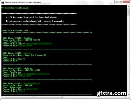 WiFi Password Dump v3.0 Final (+ Portable)