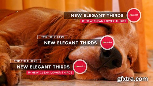 Videohive New Elegant Thirds 11699151