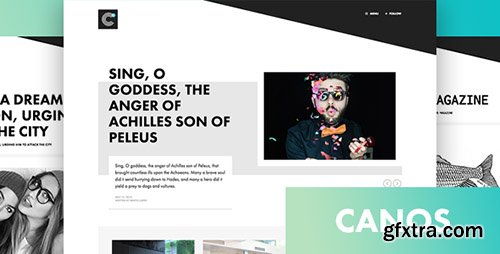 ThemeForest - Canos v1.2 - A Creative WordPress Blog Theme - 11532186