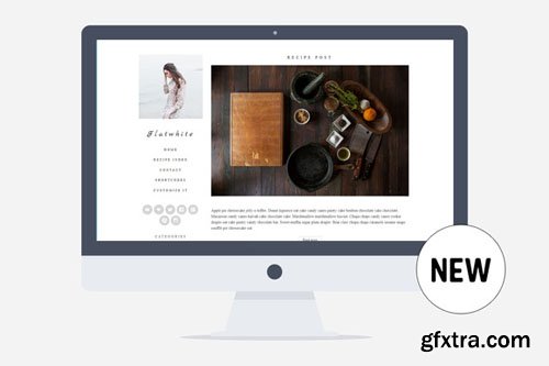 CM - Flatwhite - Food&Lifestyle v1.0 - Minimal Wordpress Theme for Food Bloggers 282395