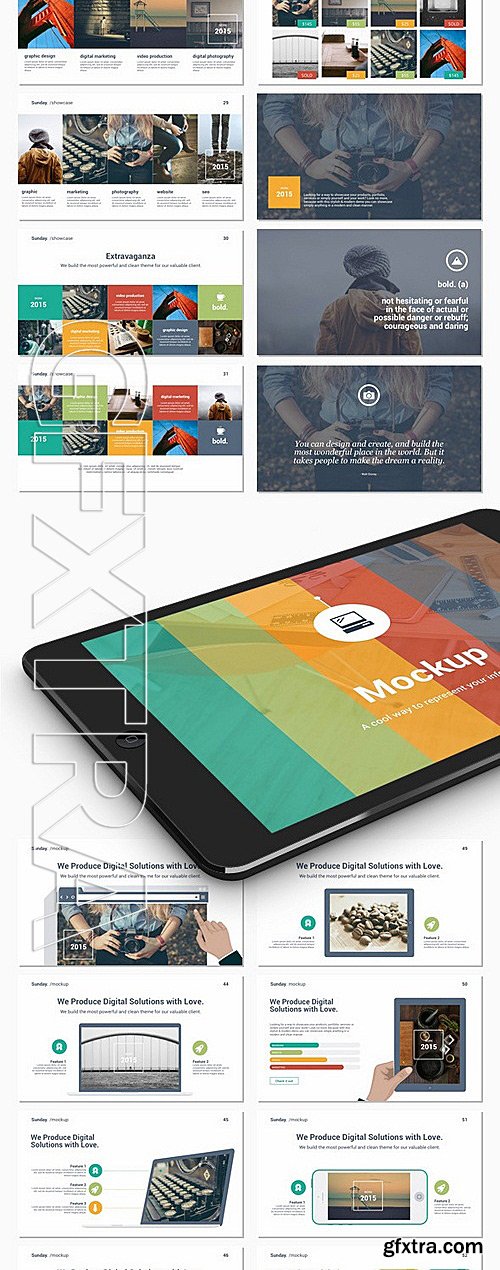 GraphicRiver - Sunday - Multipurpose PowerPoint Template 11793676