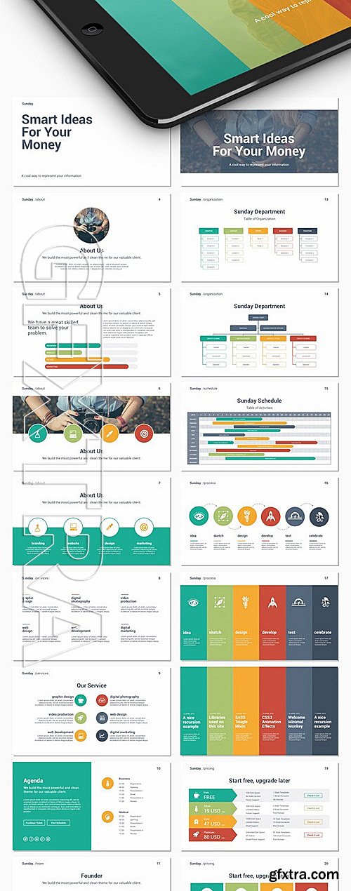 GraphicRiver - Sunday - Multipurpose PowerPoint Template 11793676