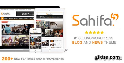 ThemeForest - Sahifa v5.2.2 - Responsive WordPress News, Magazine, Blog Theme - 2819356