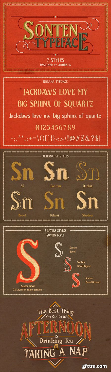 Sonten Typeface