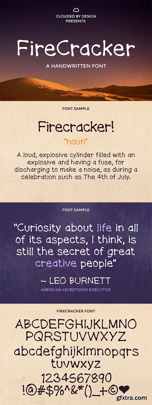 Firecracker Font