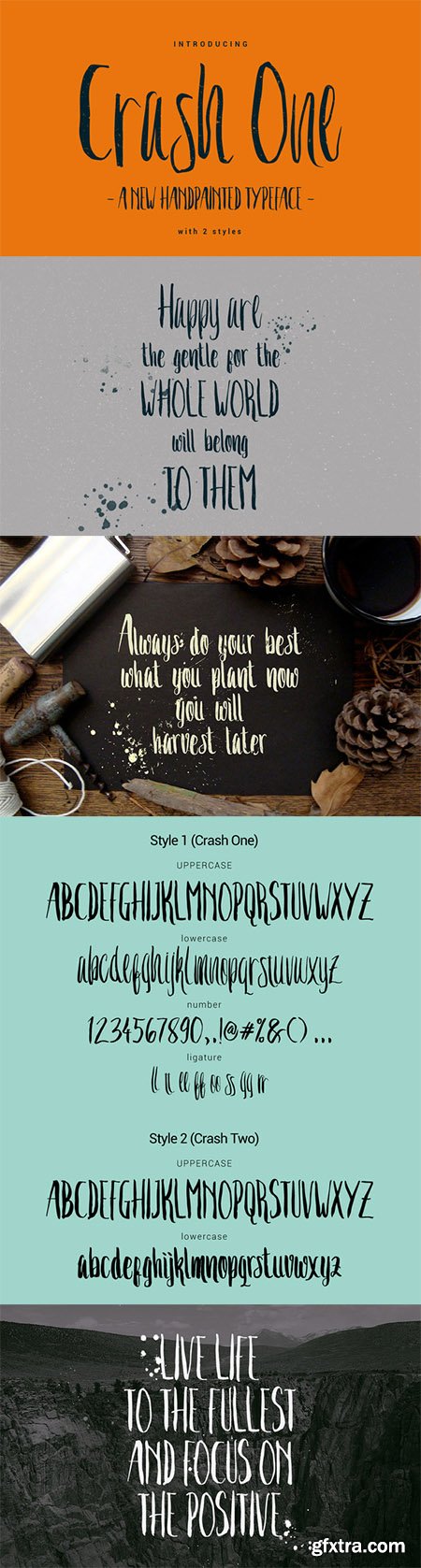 Crash One Typeface