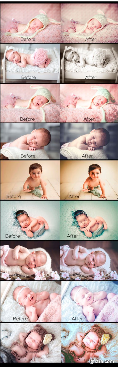 CM 305347 - New Born Lightroom Presets