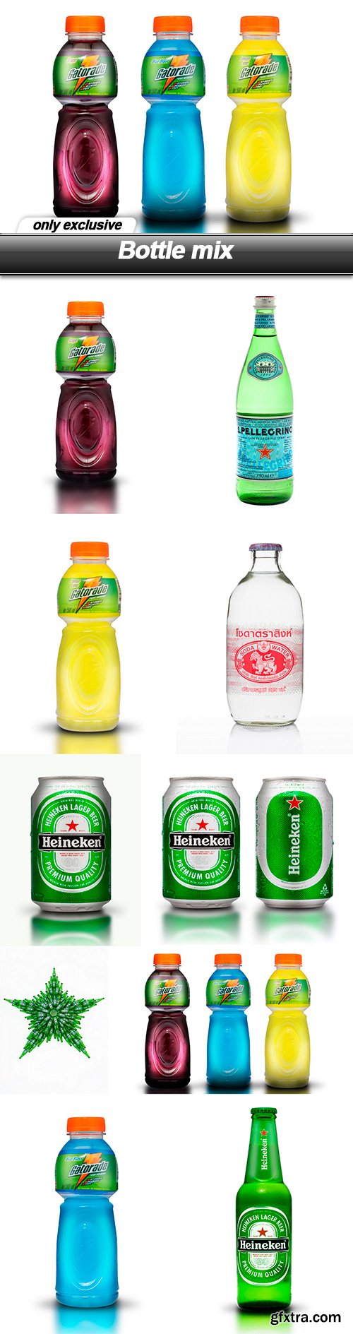 Bottle mix - 10  UHQ JPEG