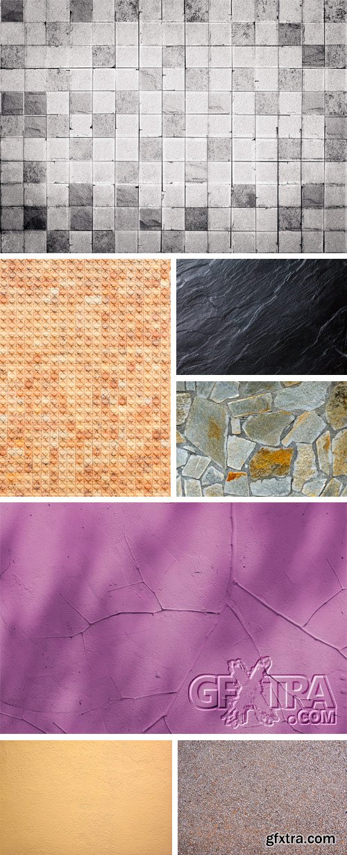 Amazing SS - Concrete & Stone Textures, 25xJPGs