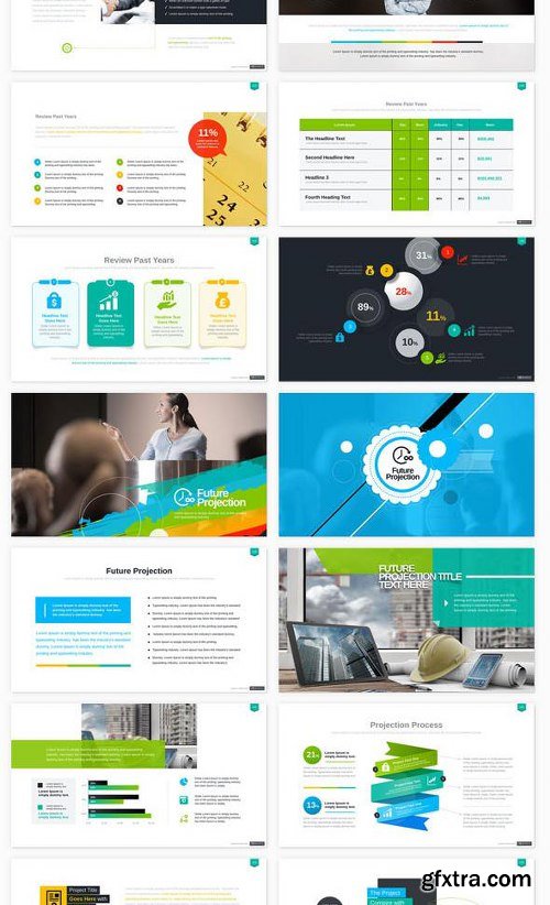 GraphicRiver Business Plan Infographic Powerpoint 10599756