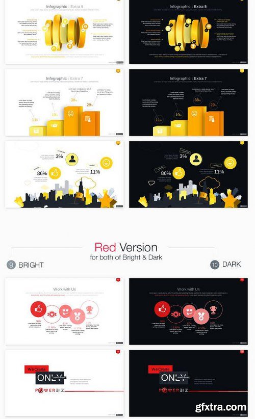 GraphicRiver Business Plan Infographic Powerpoint 10599756