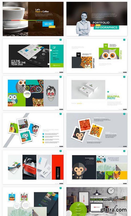 GraphicRiver Business Plan Infographic Powerpoint 10599756