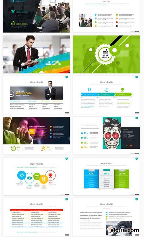 GraphicRiver Business Plan Infographic Powerpoint 10599756