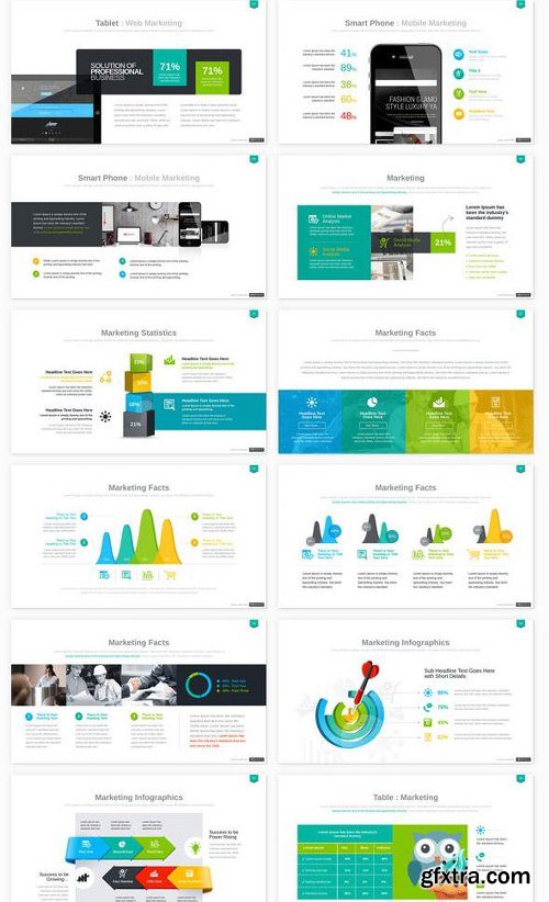 GraphicRiver Business Plan Infographic Powerpoint 10599756