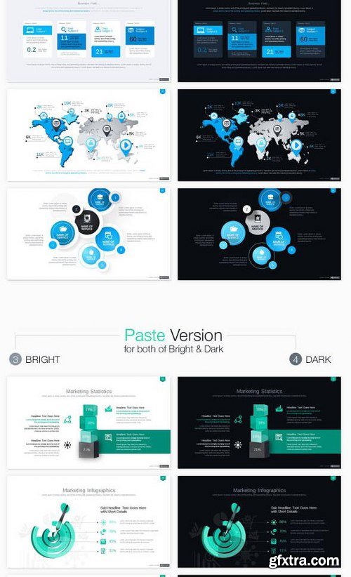 GraphicRiver Business Plan Infographic Powerpoint 10599756