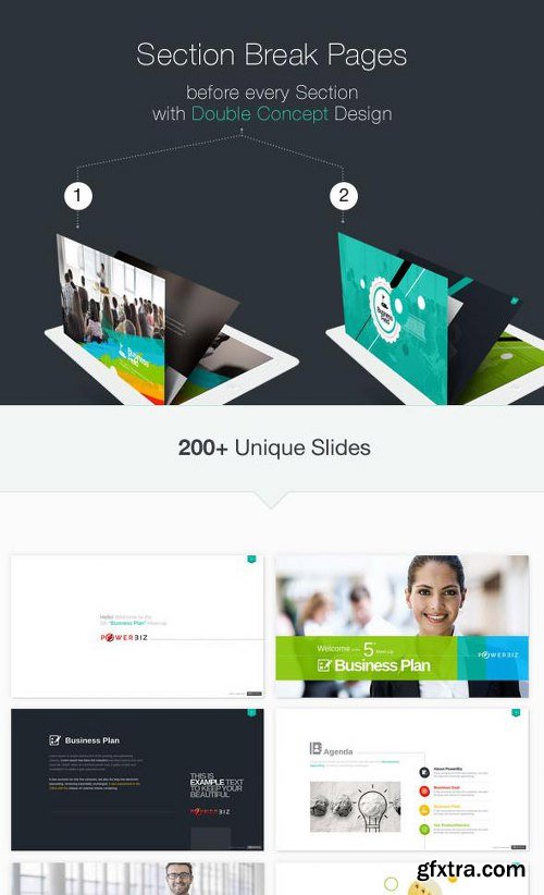 GraphicRiver Business Plan Infographic Powerpoint 10599756