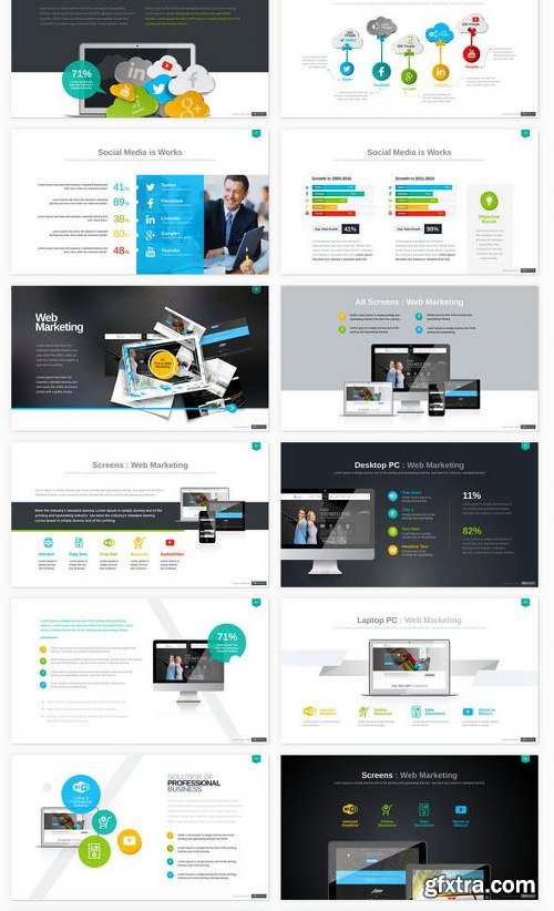 GraphicRiver Business Plan Infographic Powerpoint 10599756