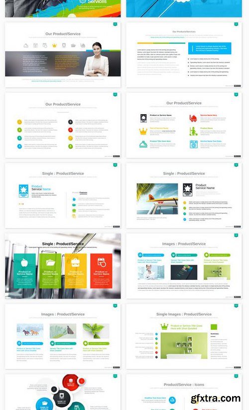 GraphicRiver Business Plan Infographic Powerpoint 10599756