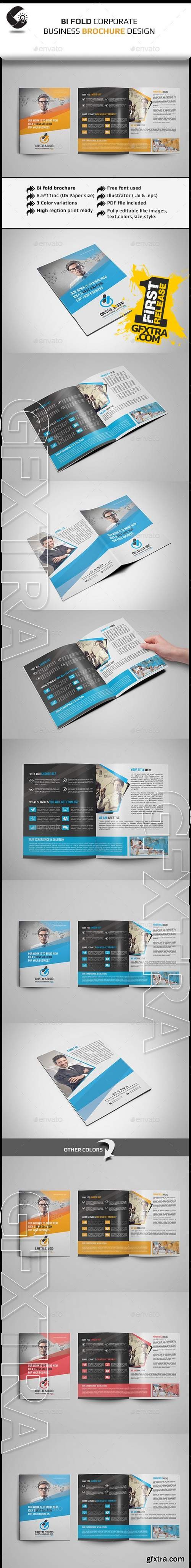 Bi Fold Brochure - GraphicRiver 11531886