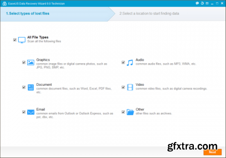 EaseUS Data Recovery Wizard Technician v9.0.0 Portable