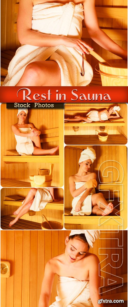 Rest in sauna