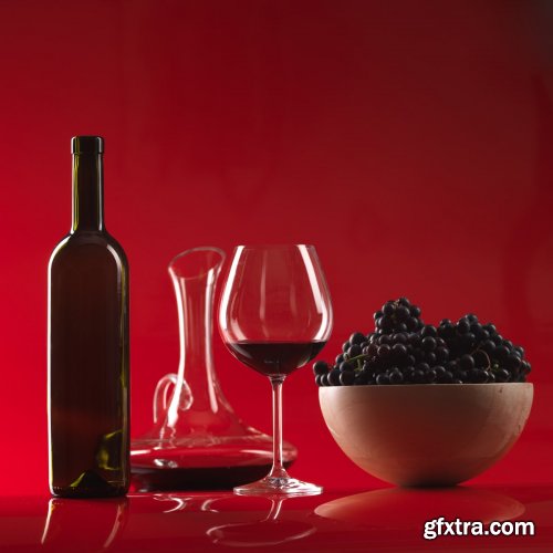 Red Wine - 5 UHQ JPEG